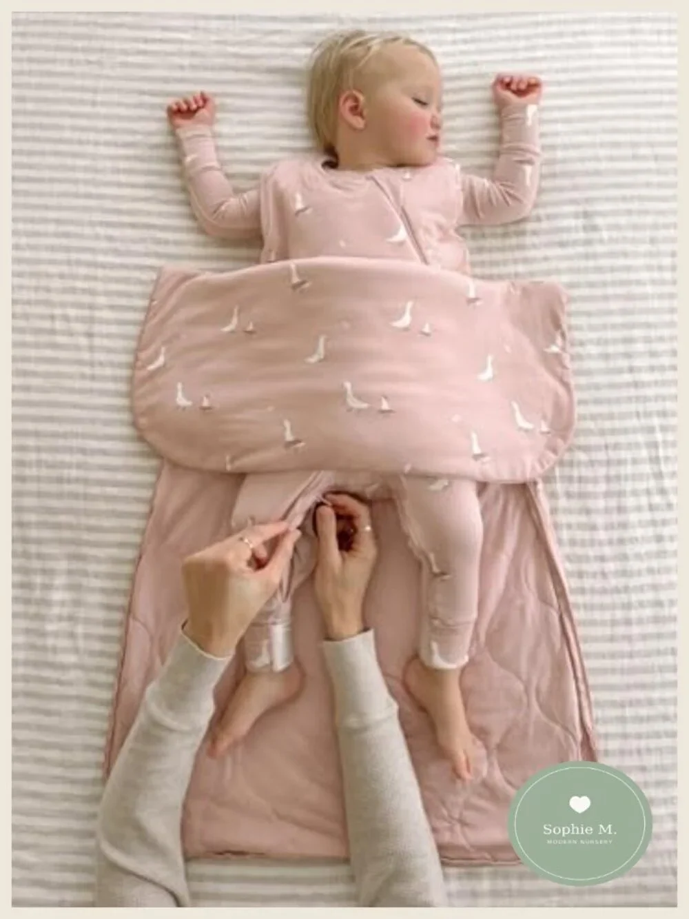 Baby Wearable Blanket Sleep Sack Bamboo Rayon Sleeveless 1.0 TOG